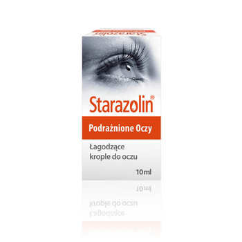 Starazolin Podrażnione Oczy - łagodzące krople 10 ml